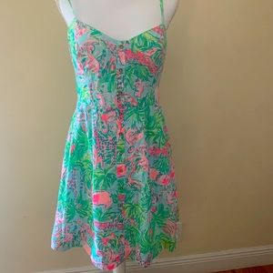 Lilly Pulitzer Easton dress seasalt blue